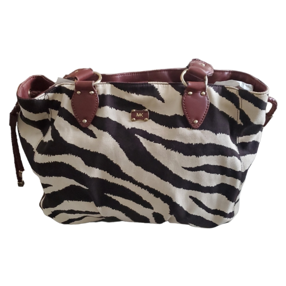 Michael Kors Woodside Tiger Print Tote